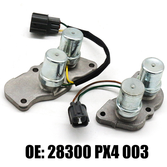 WOLFWO 28300-PX4-003 Transmission Lock Up Solenoid Valve Replacement for Honda Accord 4 Cylinder Prelude Acura CL Odyssey