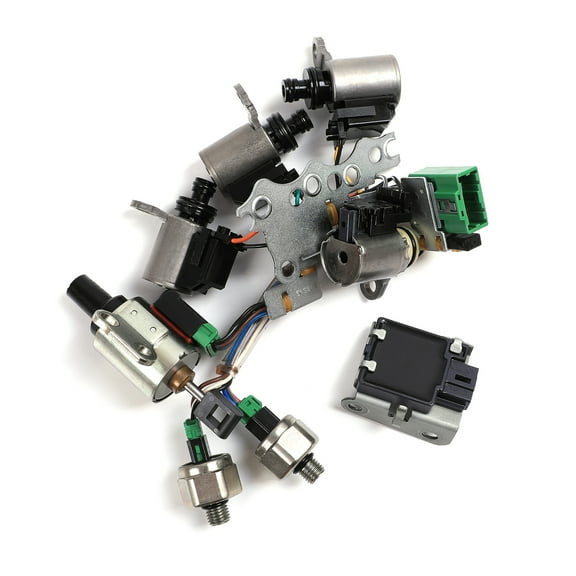 WOLFWO JF011E RE0F10A F1CJA for Nissan CVT Transmission Valve Body Solenoid Sensor Set