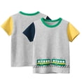 thumbnail image 1 of WOLLED 1-10Y Kids Toddler Funny T-Shirts Baby Casual Pure Cotton Tees Sport Tops Summer Short Sleeve Cartoon Graphic Tee Shirt, 1 of 10