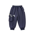 thumbnail image 1 of WOLLED 1-7T Sweatpants for Toddler Boys Thickened Casual Jogger Pant Active Athletic Sweatpants, 1 of 8