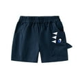 thumbnail image 1 of WOLLED 1-8T Baby Boys Summer Casual Shorts for Kids Toddler Elastic Waist Cartoon Cotton Shorts Pants with Pockets, 1 of 7