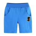 thumbnail image 1 of WOLLED 1-9 Years Boys Soft Shorts for Kids Cotton Sweat Pants for Toddler Cartoon Printing Casual Shorts, 1 of 9