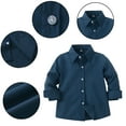 thumbnail image 1 of WOLLED 12 Months - 6 Years Toddler Kids Gentleman Shirt Little Boys Spring Autumn Dress Shirt Tops Baby Long Sleeve Shirt Button Casual Cardigan, 1 of 8
