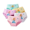thumbnail image 1 of WOLLED 2-12 years Girls Underwear 4 Pack for Kids Various Print Panties Boxer Jock Toddler Cotton Boxer Briefs, 1 of 10