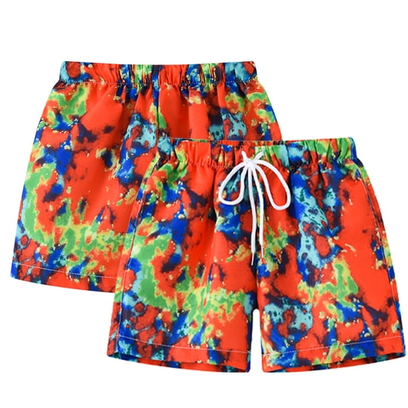 WOLLED 2-8T Baby Boys Girls Summer Swimwear Shorts for Toddler Kids Cartoon Swim Trunks Swimsuit Bathing Suit Quick Dry Beach Swimming Shorts