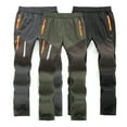 thumbnail image 1 of WOLLED 3-13Y Toddler Kids Cargo Hiking Pants for Boys Girls Spring Fall Youth Casual Lightweight Quick Dry Waterproof Outdoor Scout Uniform Pants, 1 of 9