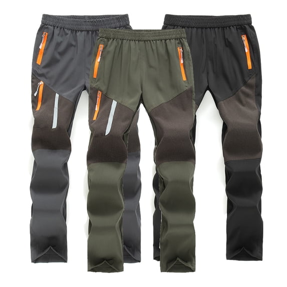 WOLLED 3-13Y Toddler Kids Cargo Hiking Pants for Boys Girls Spring Fall Youth Casual Lightweight Quick Dry Waterproof Outdoor Scout Uniform Pants