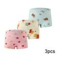 thumbnail image 1 of WOLLED 3PCS Toddler Kids Cottonboxer Briefs for Girls 2-12 Years Soft Cartoon Briefs Shorts Baby Breathable Comfort Panty Underwears Brief, 1 of 7