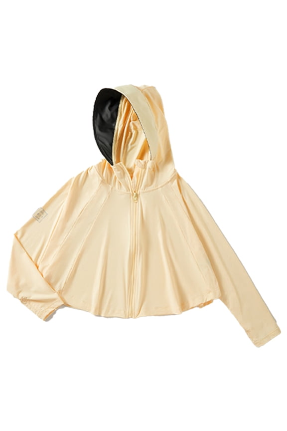 6-11Y Toddler Kids Thin Sun Shirt Boys Girls Sunsuits Jacket Kids Hooded Rash Guard Zipper Tulle Summer Sun Protection Teen Fashions Versatile Sun Protection Jacket