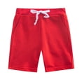 thumbnail image 1 of WOLLED Baby Kids Boys Girls Cotton Shorts for 1-9 Years Toddler Summer Elastic Waist Sweat Pants, 1 of 9