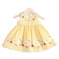 thumbnail image 1 of WOLLED Baby Kids Girls Tank Dresses Fashion Embroidery Party Princess Dress Toddler Summer Cotton Sleeveless Casual Dress Sundress for 3m-4 Years, 1 of 9