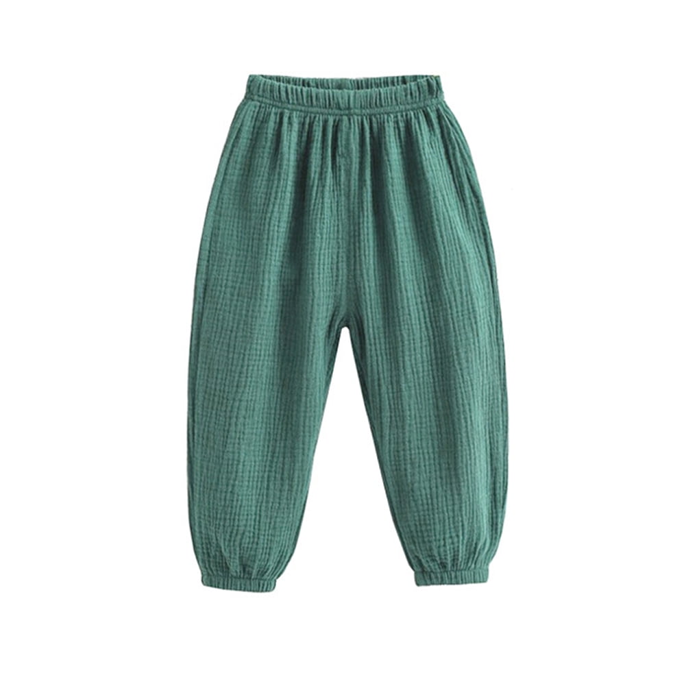 WOLLED Boy Girl Trousers Pants for Kids Pure Colour Trousers Pants ...