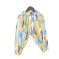 thumbnail image 1 of WOLLED Boys Girls Summer Cotton Pants Kids Toddler Linen Printing Lantern Trouser Youth Teen Thin Section Baby Anti-Mosquito Pants for 1-15T, 1 of 8