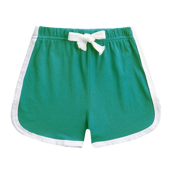 WOLLED Boys Girls Sweat Shorts for Toddler Baby 3-9y Summer Cotton Shorts for Kids Boys Girls Jogger Pants Casual Versatile Shorts