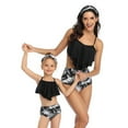 thumbnail image 1 of WOLLED Family Matching Swimsuits Two Piece Bathing Suits Mommy and Me Swimwear Bikini Beachwear, 1 of 9