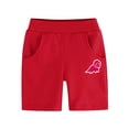 thumbnail image 1 of WOLLED Kids Baby Boys Cotton Shorts Summer Soft Elastic Waist Pants for Toddler Cute Printing Casual Sweat Shorts 1-9T, 1 of 9