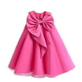 thumbnail image 1 of LYMAYTER Little Girls Princess Dresses for Kids Baby Sleeveless Dress Tutu Gowns Toddler Flower Girl Party Dress with Bowknot for 2-9 Years, 1 of 9