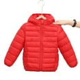thumbnail image 1 of WOLLED Kids Boys Girls Thicken Hooded Coats Jackets Kids Toddler Winter Warm Snow Clothes Outwear for 2-17Y, 1 of 9