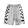 thumbnail image 1 of WOLLED Kids Girls Boys Cotton Shorts Youth Elastic Waist Five Points Pants Summer Jogging Sweat Shorts for 6-15 Years, 1 of 8
