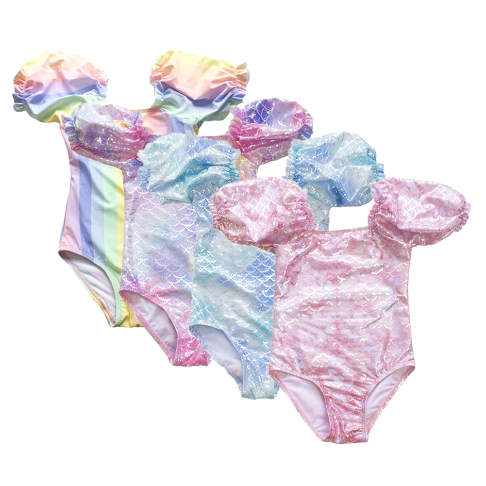 WOLLED Kids Girls OnePiece Swimsuits Swimwear 312 Years Teen Fashion