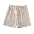 thumbnail image 1 of WOLLED Kids Toddler Boys Girls Cotton Shorts Baby Solid Color Shorts Summer Anti-Mosquito Lantern Pants for 1M-6 Years, 1 of 9