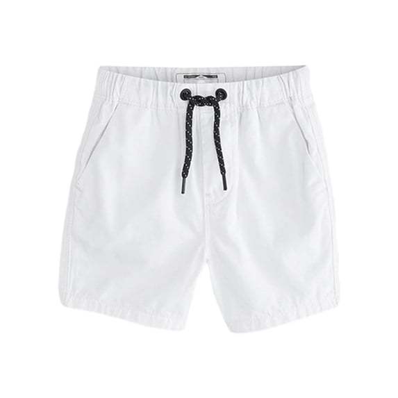 WOLLED Kids Toddler Cotton Shorts for Boys,Baby Summer Athletic Sweat Shorts Solid Color Casual Sport Jogger Shorts Active Drawstring Shorts Pants 2-8Y