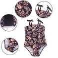 thumbnail image 1 of WOLLED Kids Toddler Girls Swimwear Youth Lacing Cute Printing Jumpsuit Swimsuits Teen Beach Quick-Dry Comfortable Fit Bathing Suit for 7-12 Years, 1 of 8