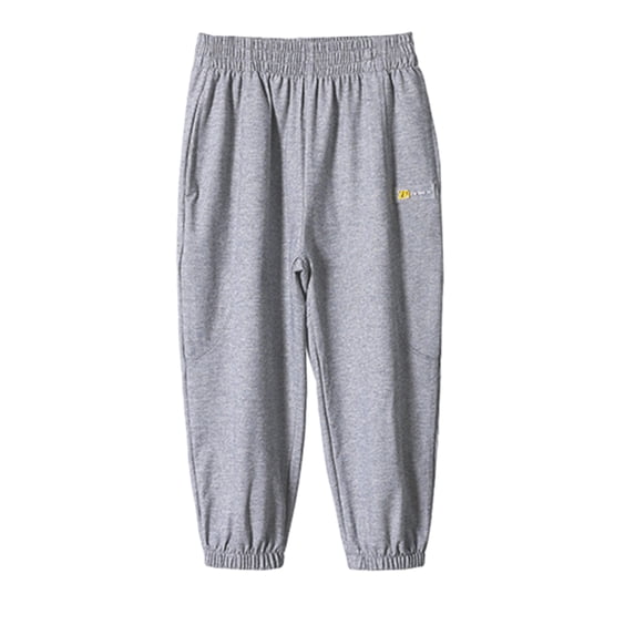 WOLLED Little Girls Casual Long Trousers Kids Cotton Jogging Sweat Pants for 2-12T Toddler Summer Anti-mosquito Lantern pants