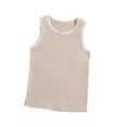 thumbnail image 1 of WOLLED Little Girls Flower Tank Undershirts for Kids Toddler Cotton Soft Sleeveless Bottoming Shirt (Multipack) 3-8 Years, 1 of 9