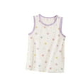 thumbnail image 1 of WOLLED Little Girls Flower Tank Undershirts for Kids Toddler Cotton Soft Sleeveless Bottoming Shirt (Multipack) 3-8 Years, 1 of 9