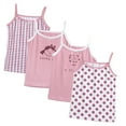 thumbnail image 1 of WOLLED Little Girls Tank Undershirts for Kids Toddler Cotton Soft Spaghetti Strap Bottoming Shirt (Multipack) 3-8 Years, 1 of 9