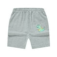thumbnail image 1 of WOLLED Toddler Boys Knit Shorts Summer Casual Dinosaur Elastic Waist Shorts for Baby Boys 1-8 Years Old, 1 of 6