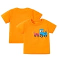 thumbnail image 1 of WOLLED Toddler Kids Boys Cartoon T-Shirts Baby Casual Short Sleeve Tees Shirt Tops Crew Neck Cotton Shirts for 2-8 Years Old, 1 of 9