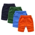 thumbnail image 1 of WOLLED Toddler Kids Boys Summer Shorts Solid Color Casual Shorts Excursive Shorts Beach Sport Cargo Pants Shorts 9M-10Y, 1 of 9