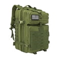 thumbnail image 1 of WOLT | 50L Camping Backpack--Large Multifunction Outdoor Molle Bag Backpacks Green, 1 of 7