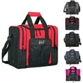 thumbnail image 1 of WOLT | Bowling Ball Bag--Single Ball Tote Bag for Women Fit Bowling Accessories Red Polyester, 1 of 7