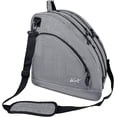 thumbnail image 1 of WOLT Grey Ice Skate Roller Skate Bag, Inline Skate Bag with Adjustable Shoulder Strap, 1 of 7