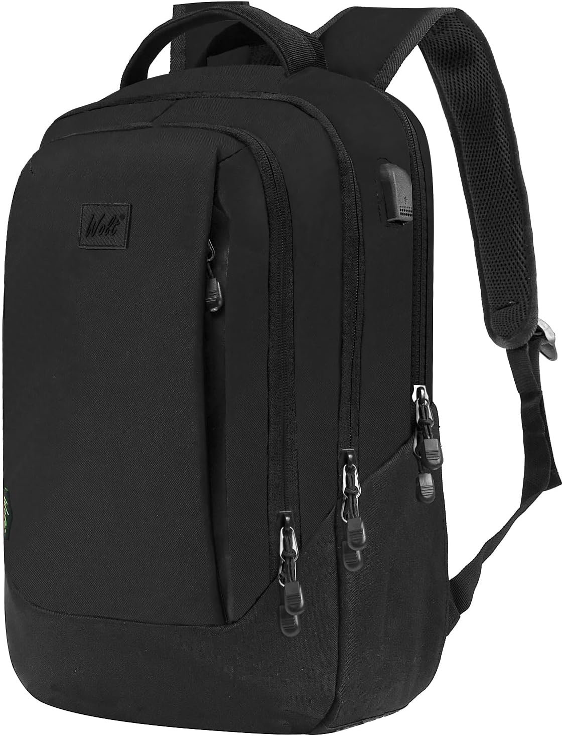 WOLT Travel Laptop Backpack for Women & Men airplane approved carry on Business Bag with USB