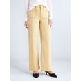 thumbnail image 1 of Free Assembly Women's and Women's Plus The Larchmont High Rise Patch Pocket Jeans, 32" Inseam, Sizes 0-28W, 1 of 5