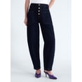 thumbnail image 1 of Scoop Women's and Women's Plus High Rise Tapered Leg Pants, 30'' Inseam, Sizes 0-28W, 1 of 6