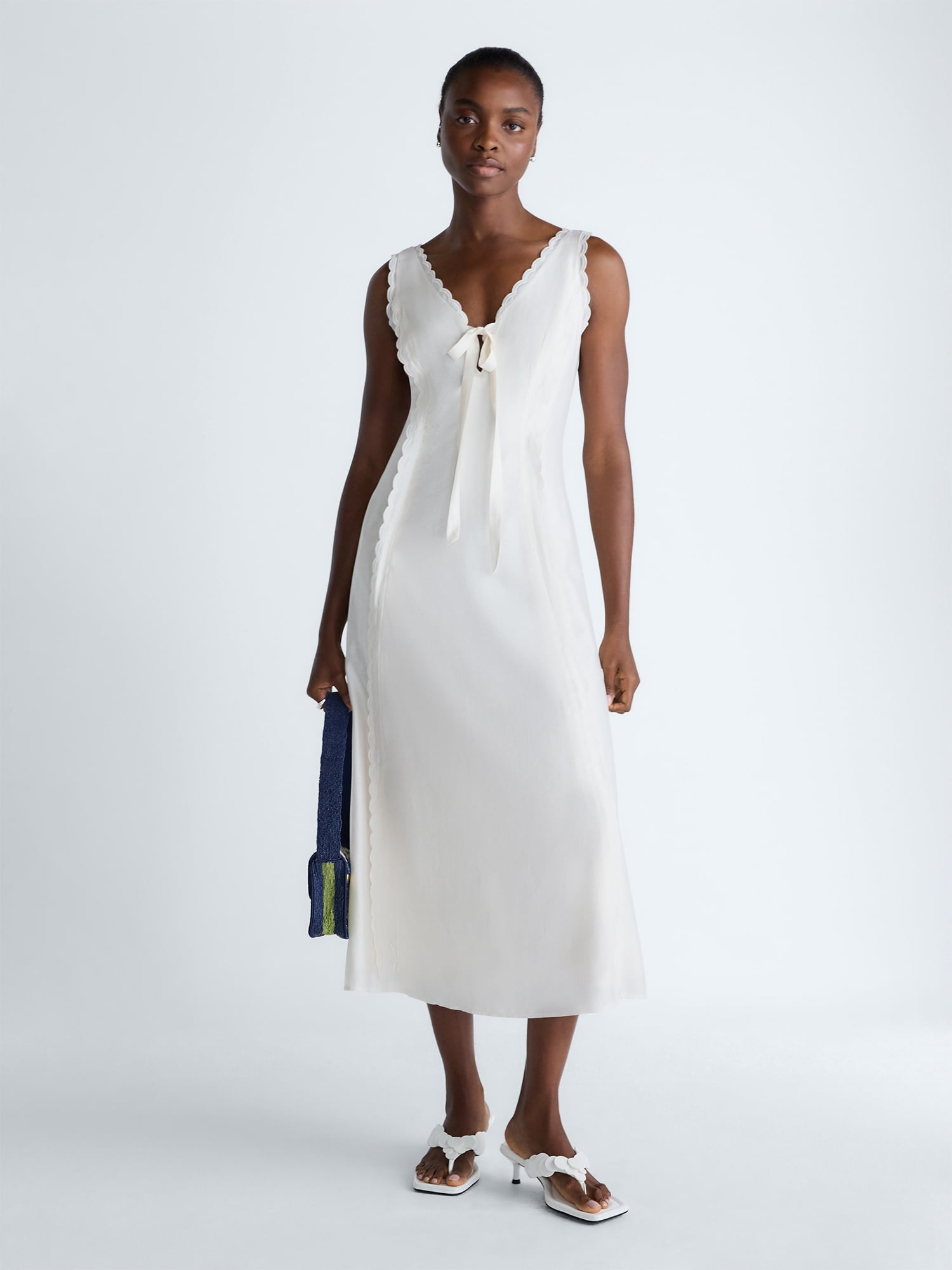 Scoop Women's and Women's Plus Maxi Keyhole Dress, Sizes 0-26W