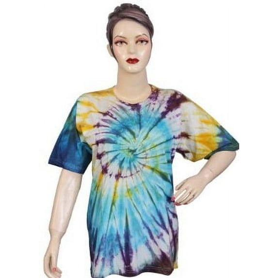 WOMEN COLORFUL TIE DYE T-SHIRT