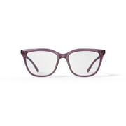Walmart Womens Krysti Square Prescription Eyeglasses with Case, Brown Crystal