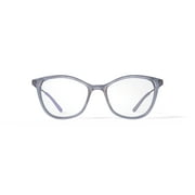 Bio Eyes Womens Magnolia Cat Eye Prescription Eyeglasses with Case, Crystal