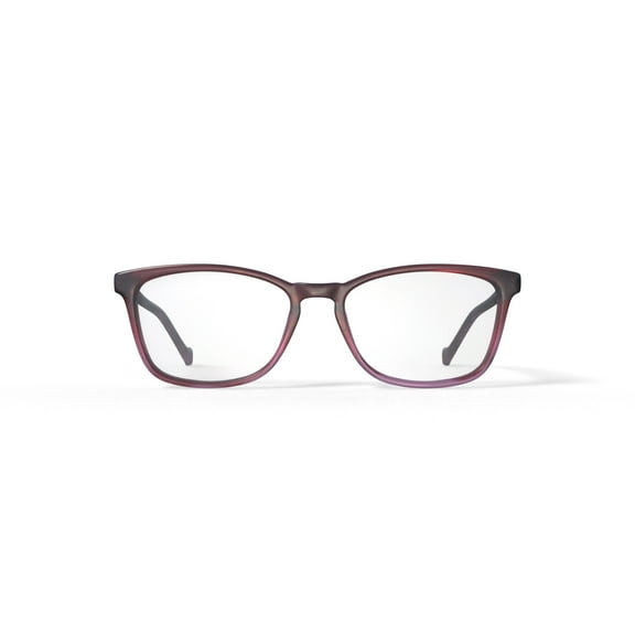 Walmart Women's Nora Square Prescription Eyeglasses with Case, Red/Pink