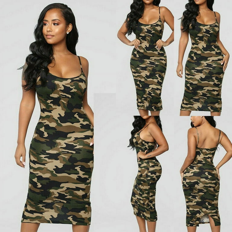 Military green dress hotsell