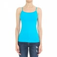 thumbnail image 1 of WOMEN’S BASIC SOLID CAMISOLE ADJUSTABLE SPAGHETTI STRAP TANK TOP, 1 of 1
