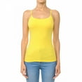 thumbnail image 1 of WOMEN’S BASIC SOLID CAMISOLE ADJUSTABLE SPAGHETTI STRAP TANK TOP, 1 of 1