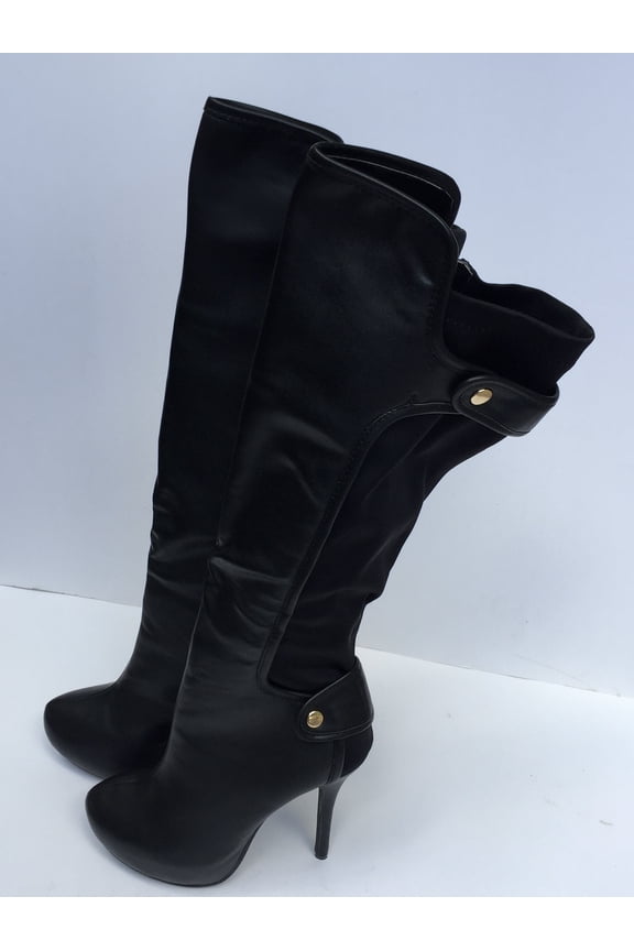 WOMEN'S KNEE-HIGH PLATFORM BOOTS (6.5)