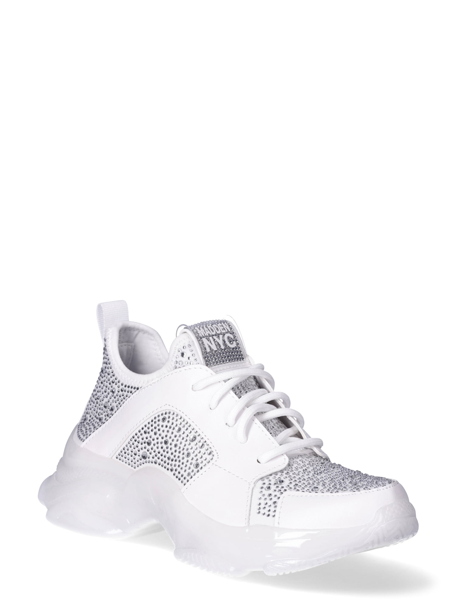WOMEN'S MADDEN NYC RHINESTONE ATHLETIC SNEAKER
